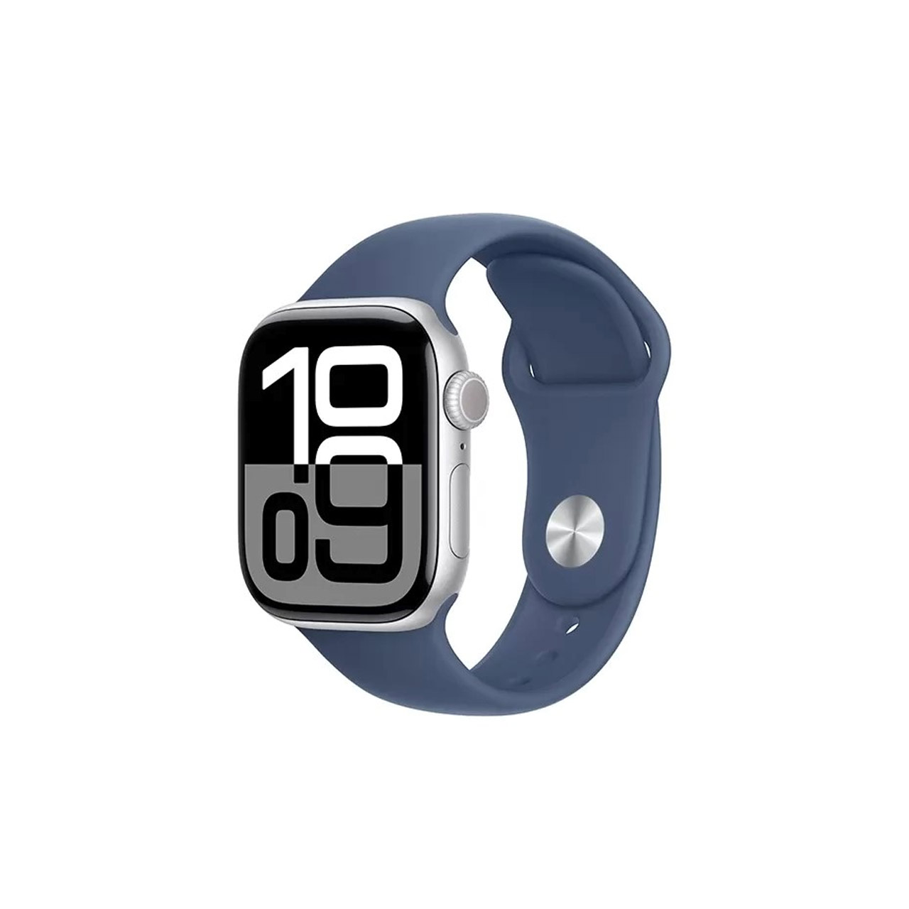 ساعت هوشمند اپل واچ سری 10  Silver AL Denim SB -42MM - نقره ای - اصلی (گارانتی 12 ماهه شرکتی)