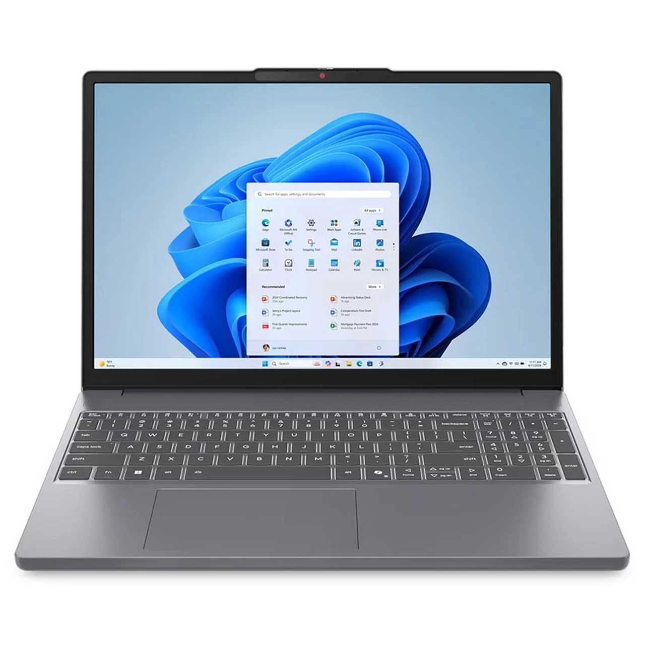 15.3 اینچی WUXGA  Intel i7-13620H - Ideapad Slim 3 15IRH10 رم 16GB حافظه 512GB SSD گرافیک Integrated - خاکستری - Windows 11 (گارانتی 24 ماهه سازگار ارقام)