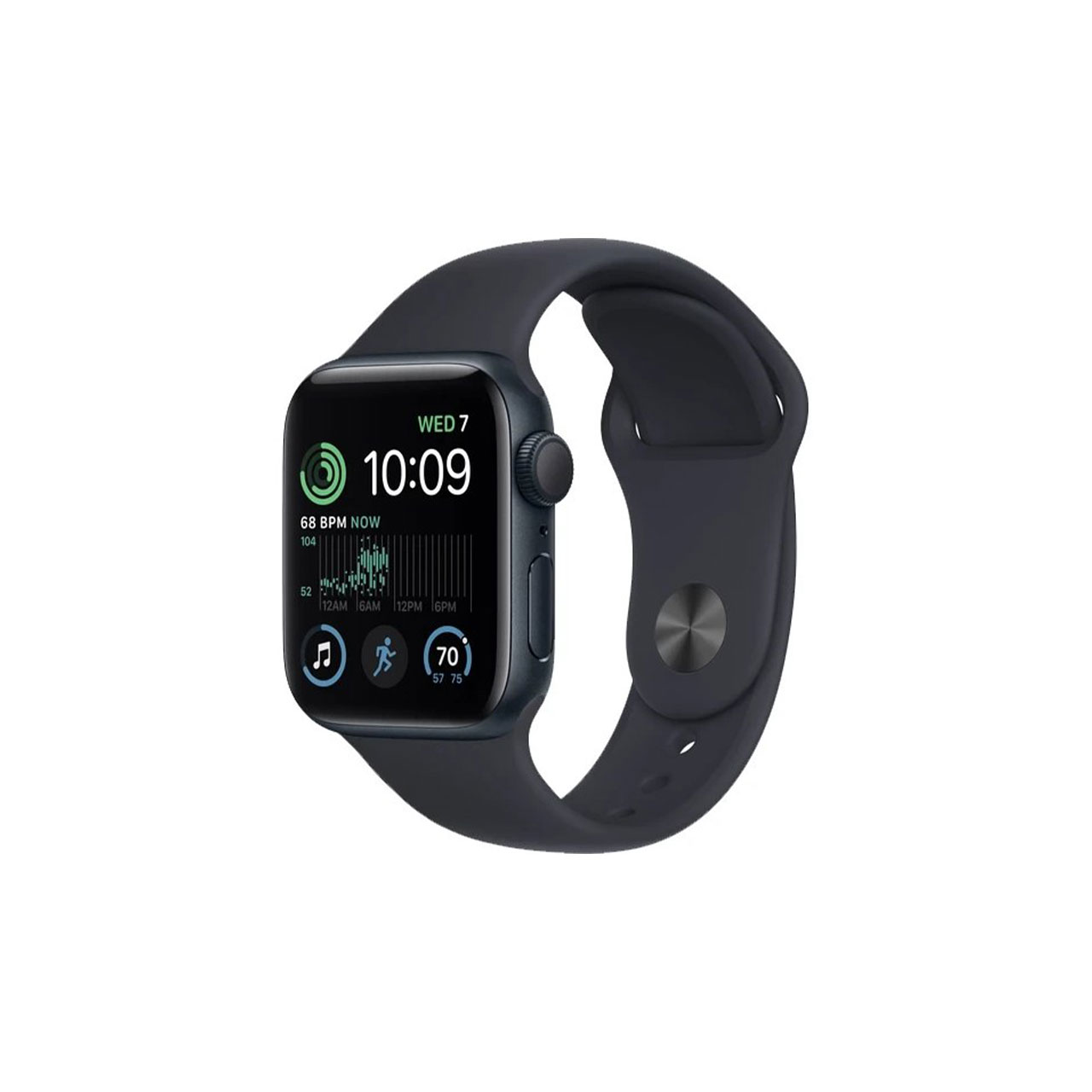 ساعت هوشمند اپل واچ SE سری 11  Midnight Al Midnight SB - 44MM - مشکی - اصلی (گارانتی 18 ماهه شرکتی)