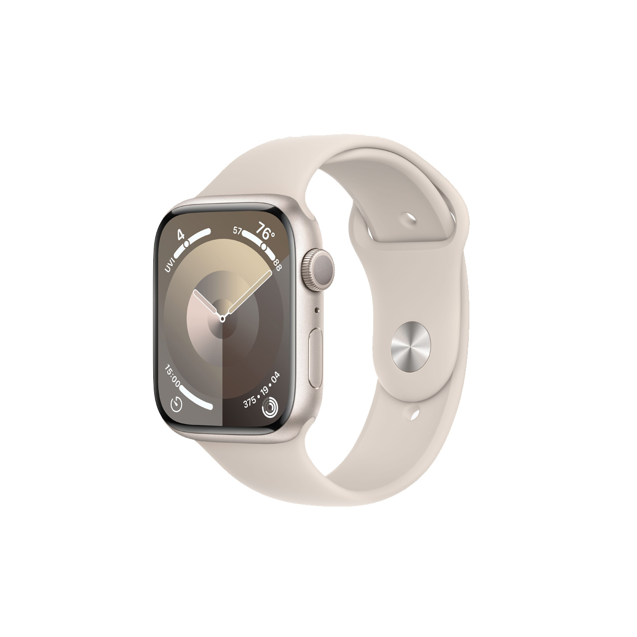ساعت هوشمند اپل واچ SE سری 9  Starlight Aluminum Case Star Al star SB M/L GPS - 44MM - استارلایت - اصلی (گارانتی 18 ماهه شرکتی)