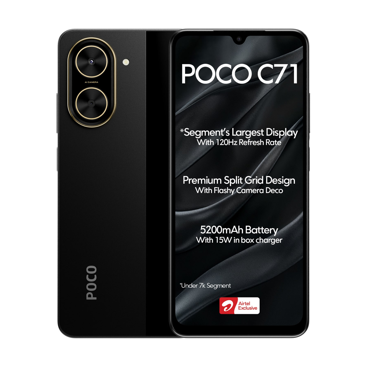Xiaomi Poco C71 Dual SIM Storage 64GB And 3GB RAM Mobile Phone