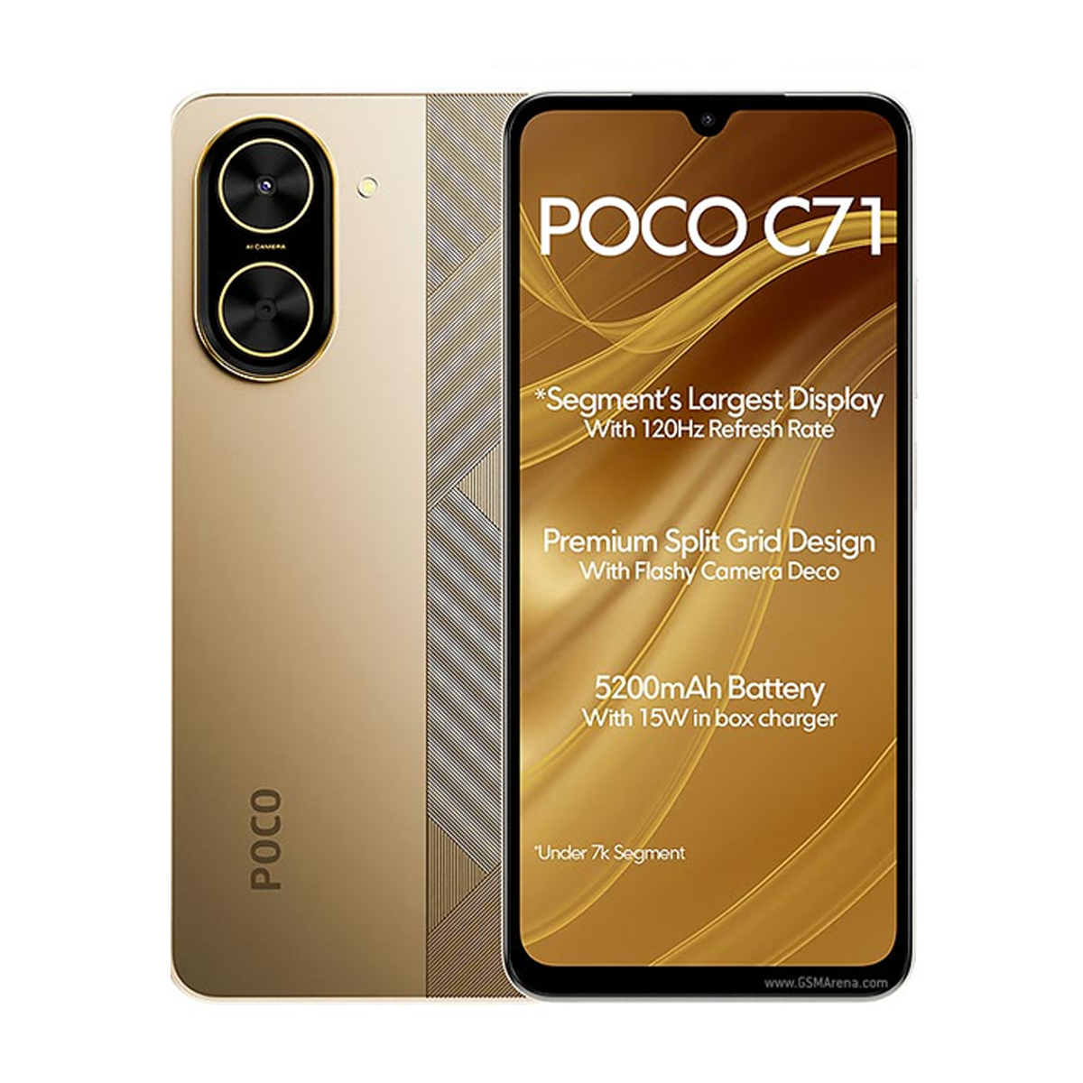 Xiaomi Poco C71 Dual SIM Storage 128GB And 4GB RAM Mobile Phone