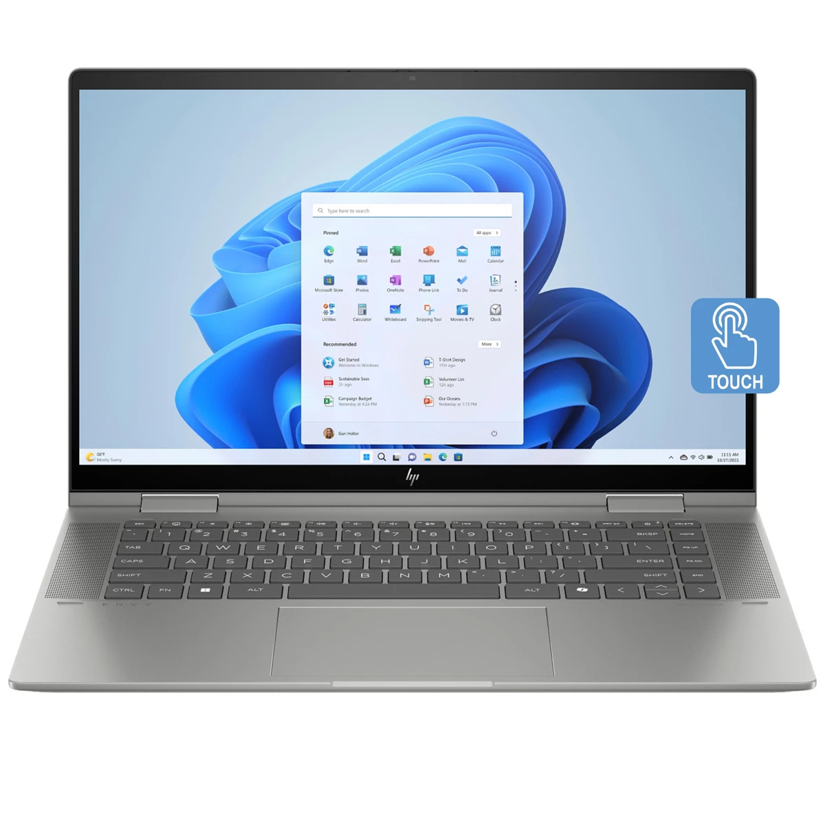 HP ENVY x360 15 FE1082wm Ultra 7 155U 16GB 2TB SSD Intel Graphics 15.6inch laptop