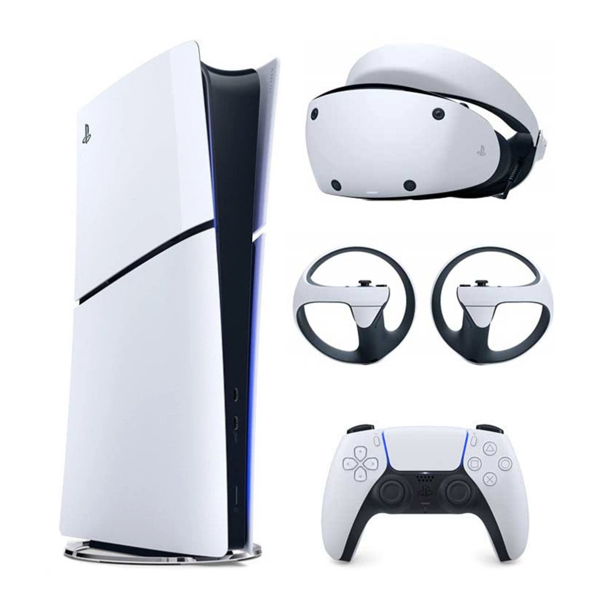 PlayStation 5 Slim Digital Edition with Sony PS VR2 - Region Europe
