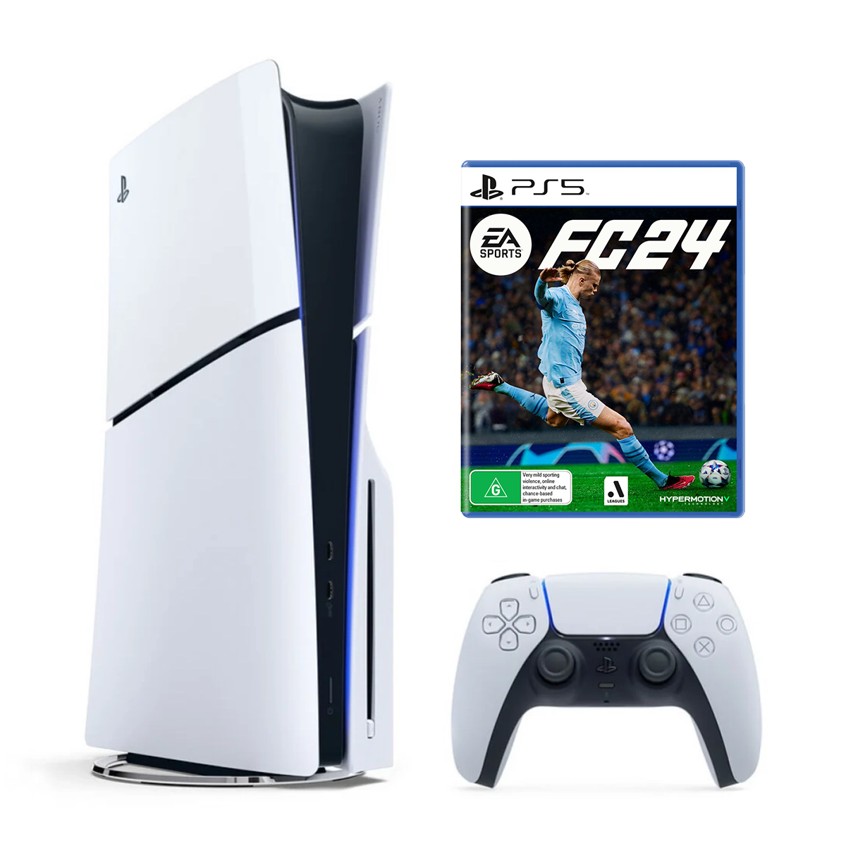 PlayStation 5 Slim Standard Edition with EA Sports FC 24 - Europe