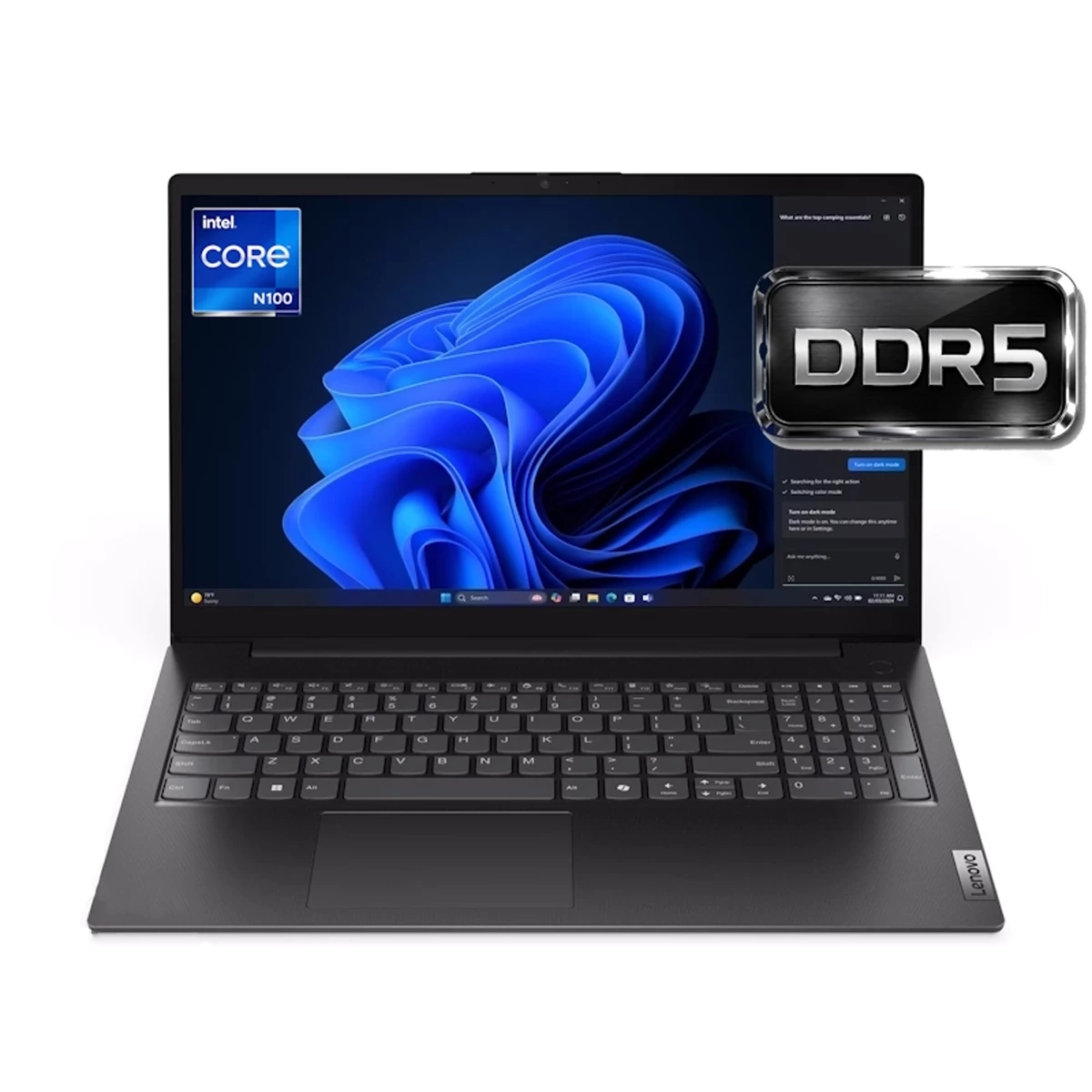 Lenovo V15 G6 Quad N100 8GB DDR5 512GB Intel UHD Graphics 15.6 inch laptop