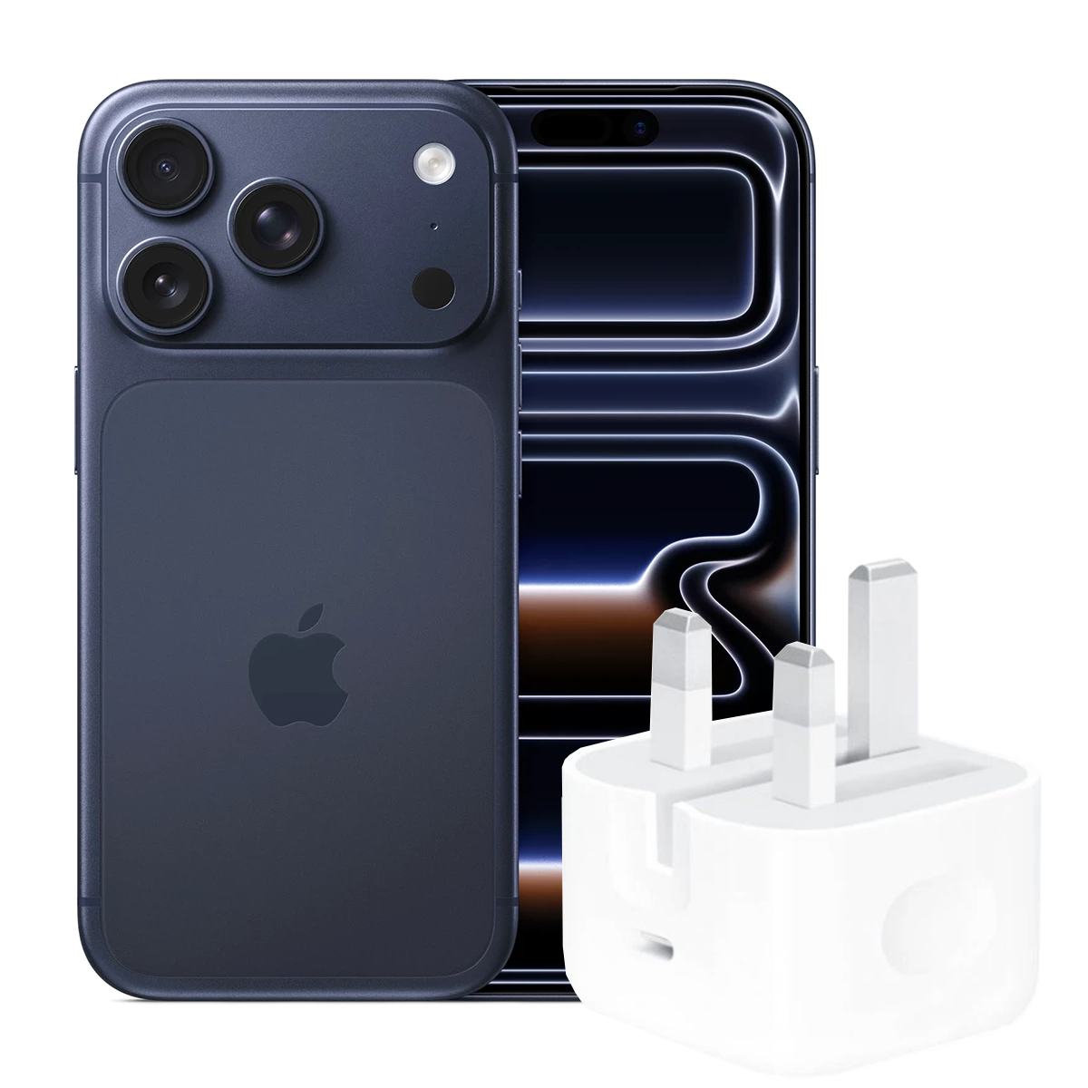 گوشی موبایل اپل iPhone 17 Pro Max ZA/A ظرفیت 256 گیگابایت رم 12 گیگابایت - Not Active رجیستر شده به همراه شارژر دیواری اورجینال اپل 20 وات مدل 3 پین B/A