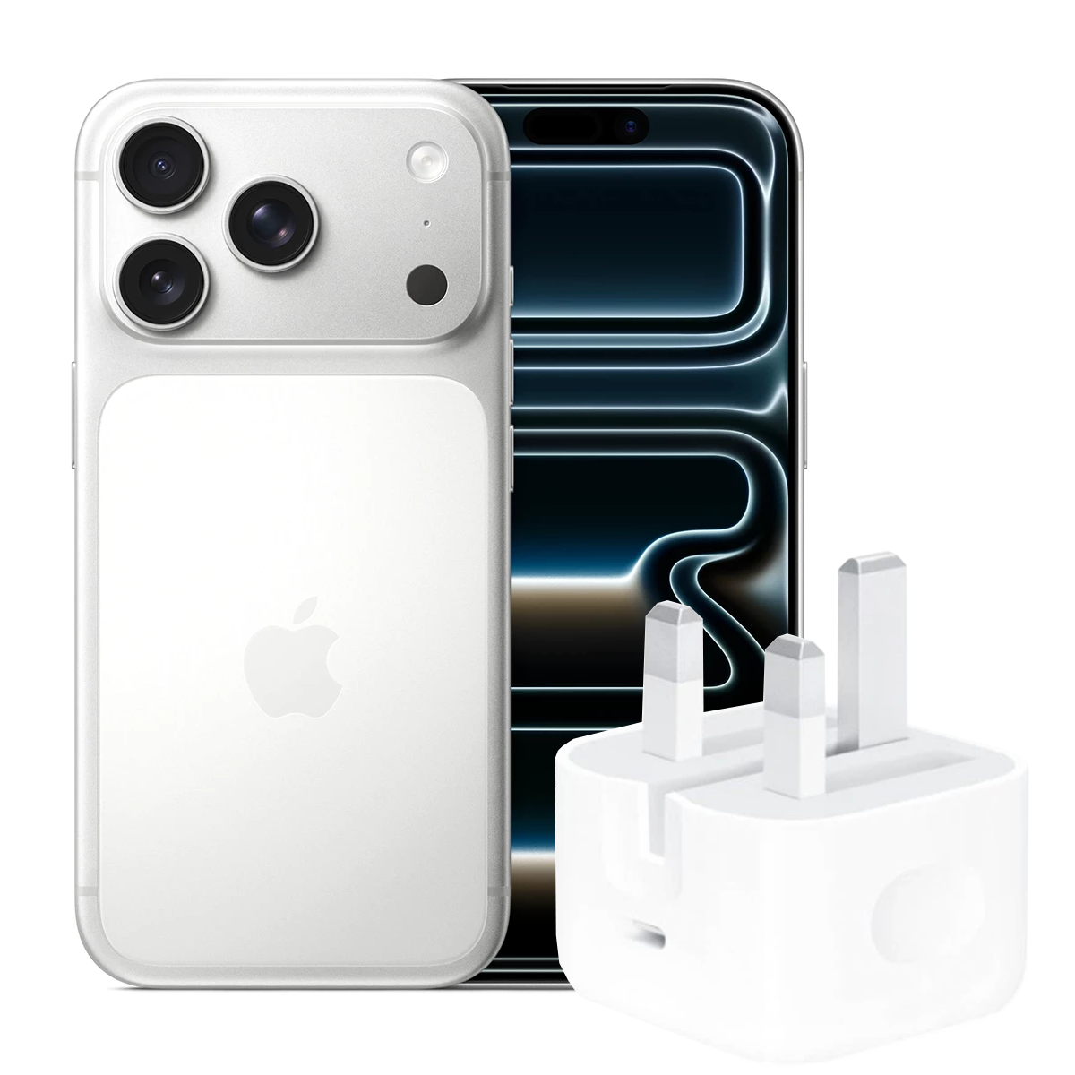 گوشی موبایل اپل iPhone 17 Pro Max ZA/A ظرفیت 256 گیگابایت رم 12 گیگابایت - Not Active رجیستر شده به همراه شارژر دیواری اورجینال اپل 20 وات مدل 3 پین B/A