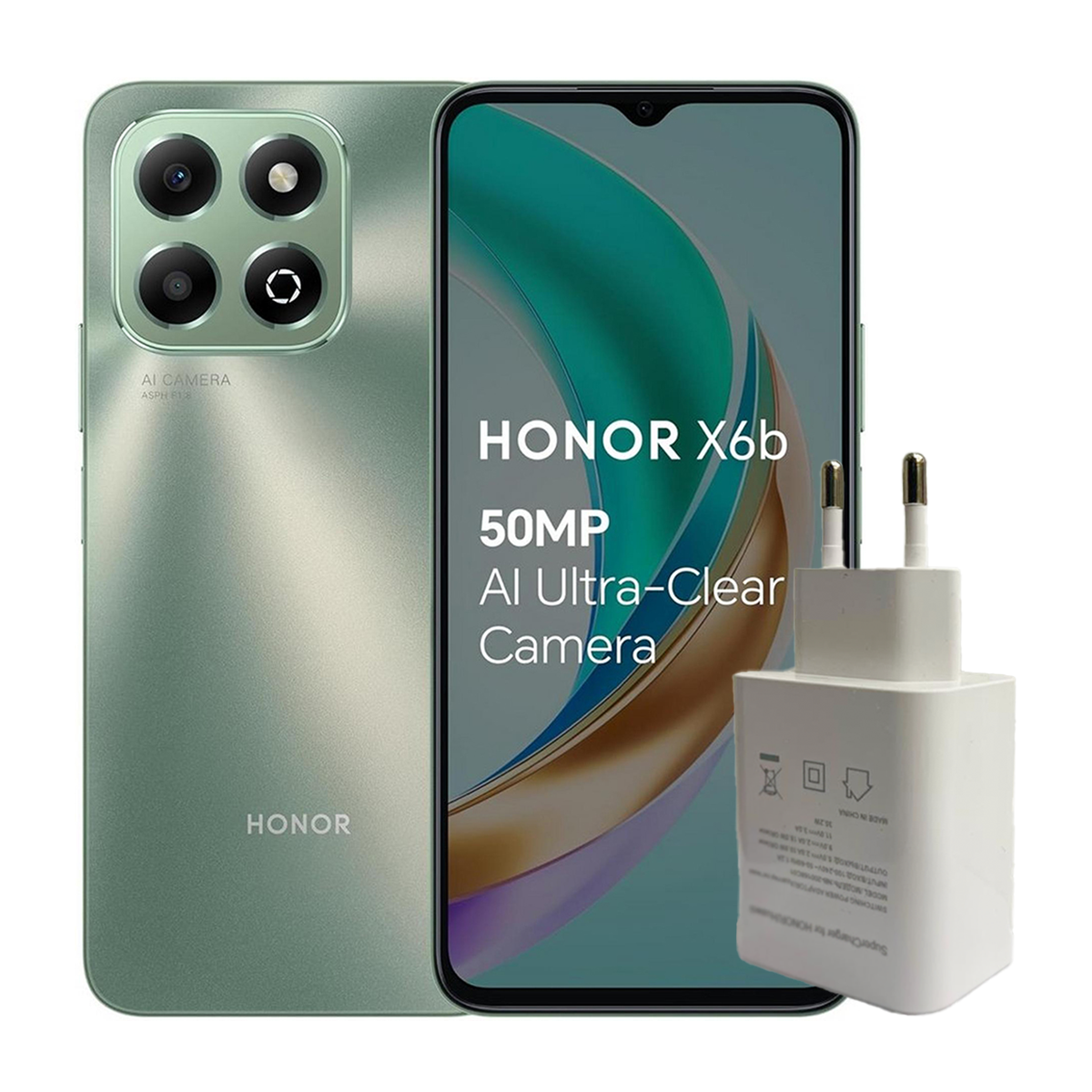 Honor X6b 4G 128/6GB With 35W Charger